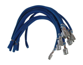 Клемма электропроводки Nord-Yada мама 4,8мм наружная луженая с проводом 1,5 мм TM Nord YADA 10шт в упаковке 909598