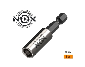 Держатель для бит (4 шт; 50 мм; бокс; Е6.3) NOX 350550