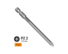 Бита COREBIT (PZ2х110 мм; карта; E6.3) NOX 330211-1