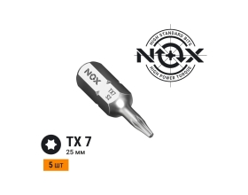 Бита COREBIT TX7х25 мм, С6.3, 5 шт, бокс NOX 332725-5B