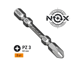 Бита impact STRIKE (2 шт; Pz3х60 мм; карта; Е6.3) NOX 333360-2