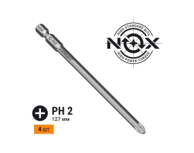 Бита COREBIT Ph2, 127 мм, E6.3,  NOX 335127-4