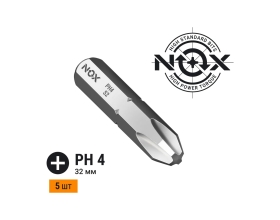Бита COREBIT Ph4х32 мм, C6.3, 5 шт, бокс NOX 335425-5B