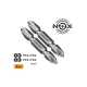 Набор бит двухсторонних (2 шт; Ph2xPh2х50 мм; карта) NOX 336001