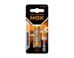 Магнитные насадки для бит, 2 шт карта MAGNEO RING NOX 334600-2