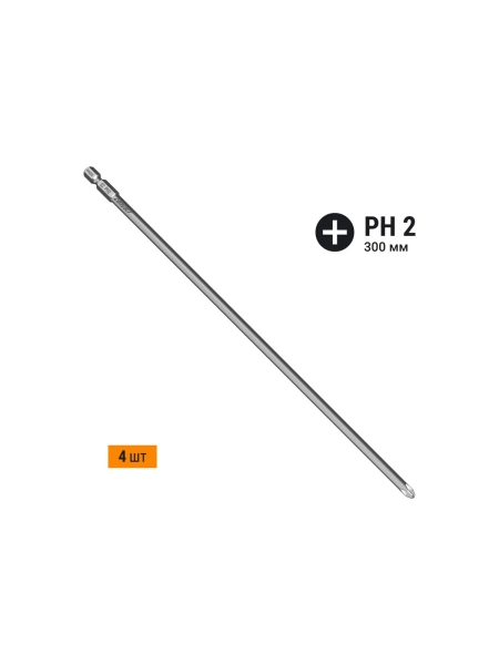 Бита COREBIT (PH2х300 мм; карта; E6.3) NOX 335230-1