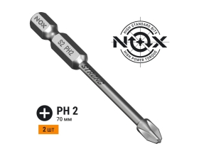 Бита торсионная STRONG (PH2х70 мм; карта; E6.3) NOX 336270-1