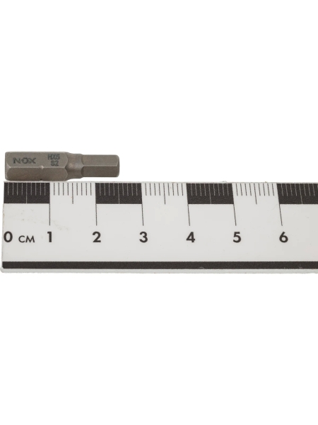 Бита COREBIT Hex5х25 мм, С6.3, 5 шт, бокс NOX 331525-5B