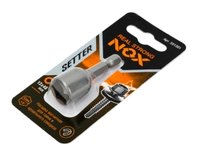 Ключ-насадка магнитная NUT SETTER (13x48 мм; карта) NOX 551301