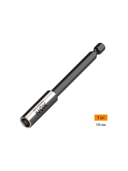 Держатель для бит (100 мм; карта; Е6.3) NOX 350100