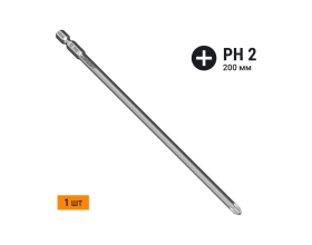 Бита COREBIT (PH2х200 мм; карта; E6.3) NOX 335220-1