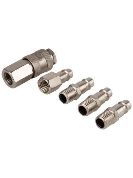 Соединения быстросъемные пневматические 5 шт Optimus OPT-75SP