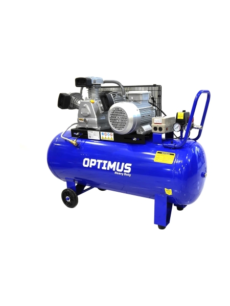 Компрессор поршневой OPTIMUS 580л/мин, 3кВт, 380В, ресивер 150л OPT-301558
