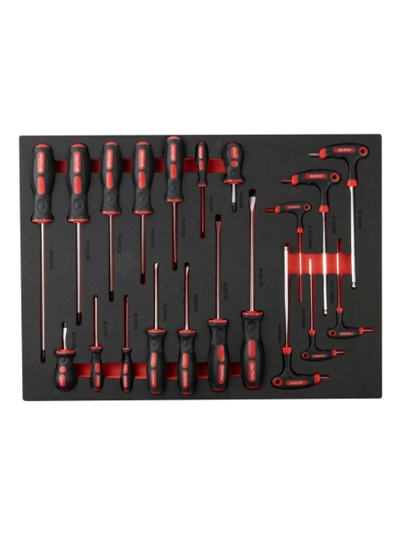 Тележка инструментальная Optimus TS-07 7 полок с набором инструментов 139 пр, пластиковая столешница OPTIMUS TS-07