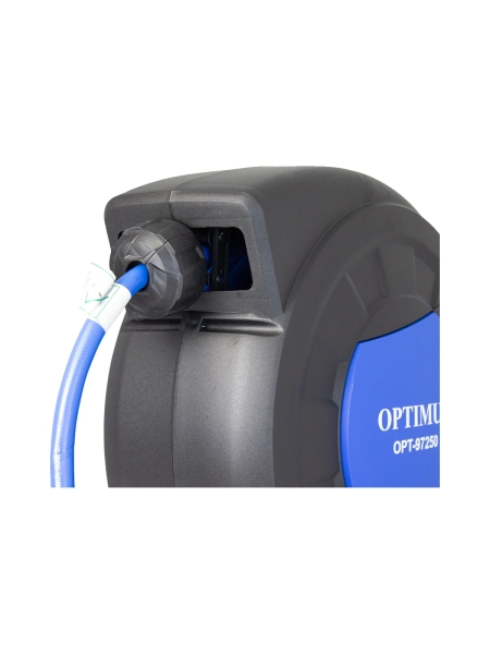 Шланг пневматический армированный pvc на катушке (15 м; 10x16 мм; 20 бар) Optimus OPT-97250