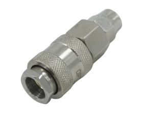 Соединение быстросъемное пневматическое с обжимным креплением под шланг 8 мм Optimus OPT-720SPA