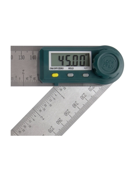 Угломер электронный Optimus с линейкой, 200 мм OPT-CME200