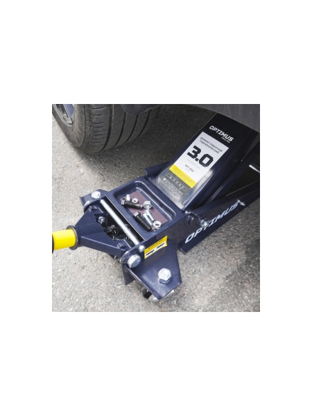 Домкрат подкатной гидравлический Optimus 3 тонны, 120-460 мм OPT-7550