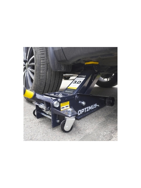 Домкрат подкатной гидравлический Optimus 3 тонны, 120-460 мм OPT-7550