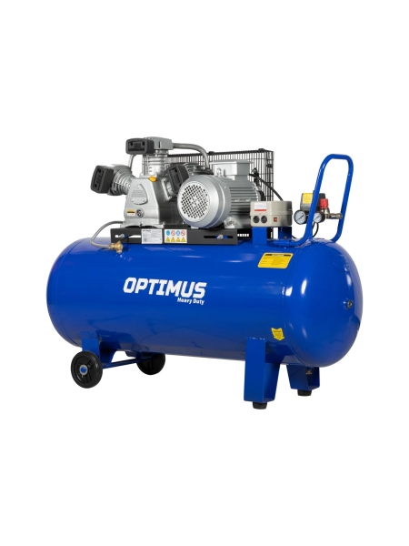 Компрессор поршневой Optimus, 580л/мин, 3.0кВт, 380в, ресивер 200л OPT-302058