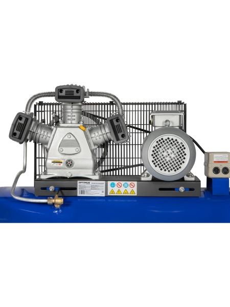 Компрессор поршневой Optimus, 580л/мин, 3.0кВт, 380в, ресивер 200л OPT-302058