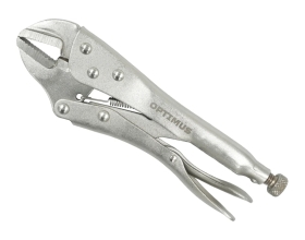 Зажимные клещи Optimus гейферные с прямыми губками 250 мм 10810