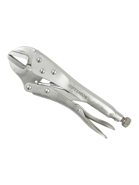 Зажимные клещи Optimus гейферные с прямыми губками 250 мм 10810