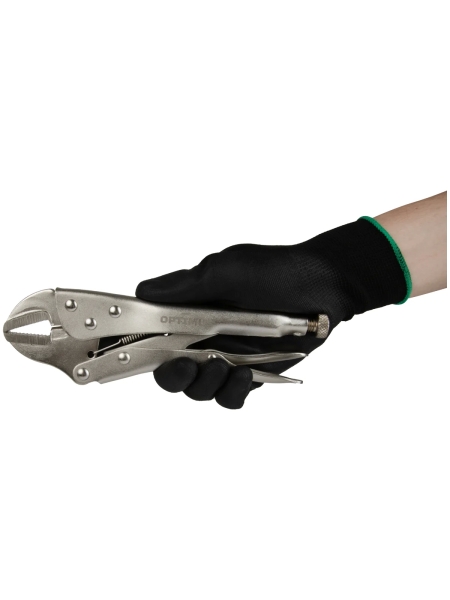 Зажимные клещи Optimus гейферные с прямыми губками 250 мм 10810