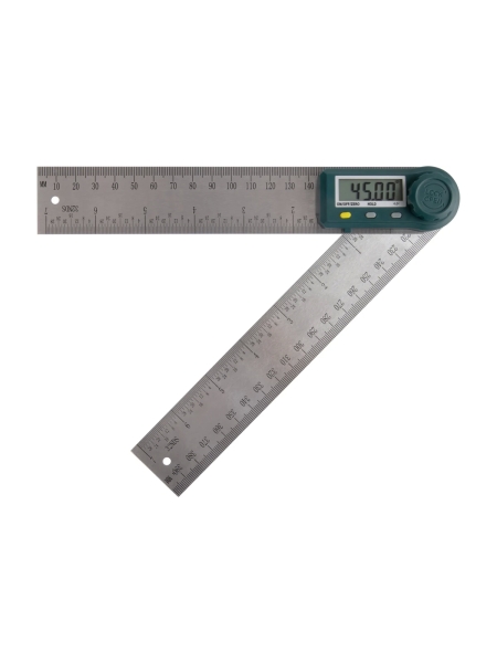 Угломер электронный Optimus с линейкой, 200 мм OPT-CME200