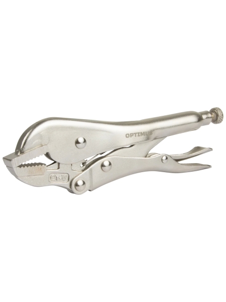 Зажимные клещи Optimus с прямыми губками 180 мм 10607