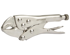 Зажимные клещи Optimus с прямыми губками 180 мм 10607