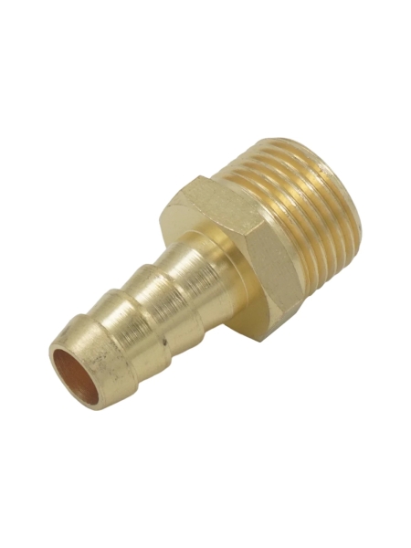 Штуцер пневматический елочка, внешняя резьба 3/8", 10 мм Optimus OPT-73010HHM