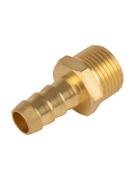 Штуцер пневматический елочка, внешняя резьба 3/8", 10 мм Optimus OPT-73010HHM