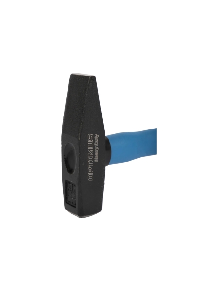 Молоток Optimus с фиберглассовой рукоятью и бойком весом 500г. OPT-HM500