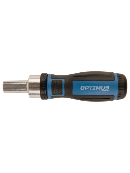 Отвертка реверсивная Optimus с набором бит и торцевых головок 36 предметом OPT-BS2036