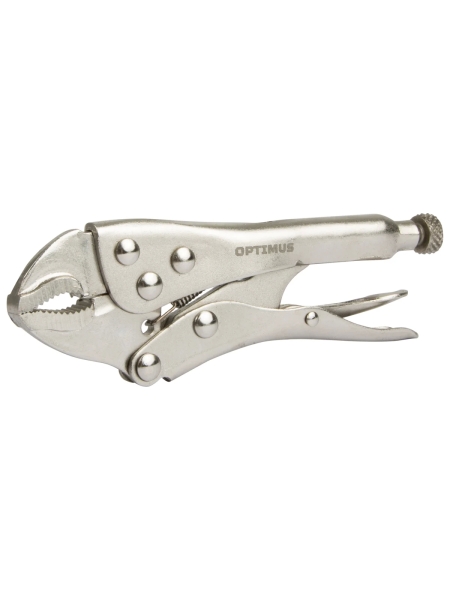 Зажимные клещи Optimus с прямыми губками 180 мм 10607