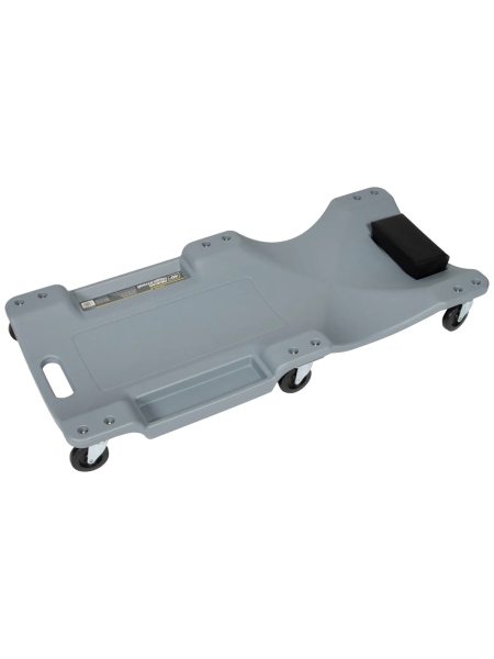 Лежак ремонтный подкатной Optimus серый HD OPT-40130G