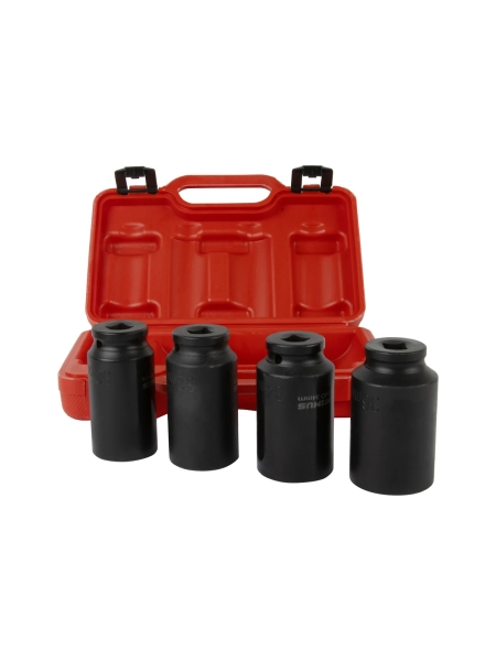 Набор ударных головок глубоких 1/2"DR, 4 предмета, 30-36 мм Optimus OPT-40204