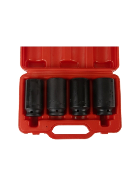 Набор ударных головок глубоких 1/2"DR, 4 предмета, 30-36 мм Optimus OPT-40204