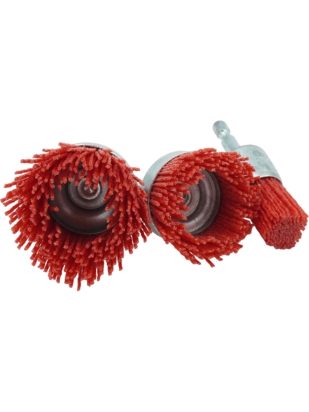 Набор нейлоновых щеток-чашек для дрели/шуруповерта, 3 шт, для зачистки ржавчины, краски, лака Optimus OPTIMUS-BR210