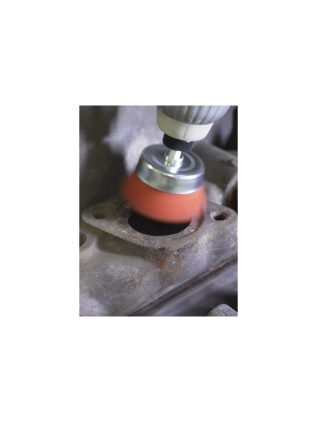 Набор нейлоновых щеток-чашек для дрели/шуруповерта, 3 шт, для зачистки ржавчины, краски, лака Optimus OPTIMUS-BR210