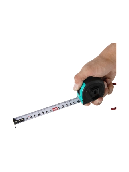 Строительная рулетка для измерений Optimus длиной 5 м с шириной ленты 25 мм OPT-MT500