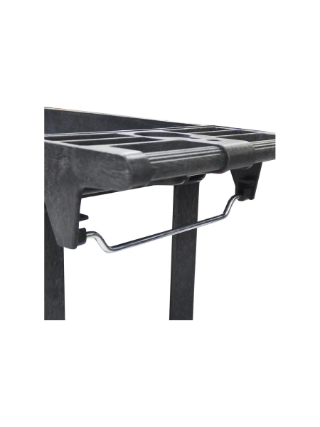 Тележка двухполочная открытая удлиненная Optimus HD OPT-608S