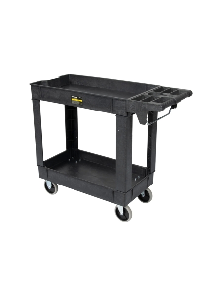 Тележка двухполочная открытая удлиненная Optimus HD OPT-608S