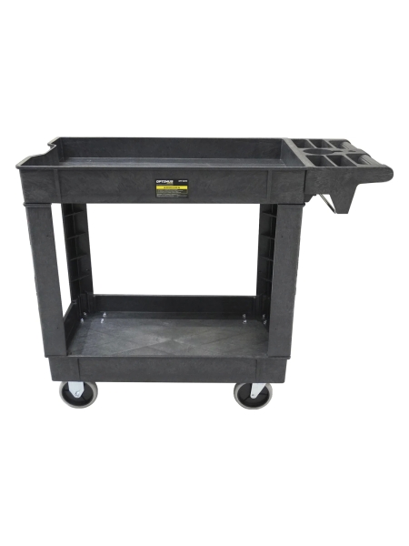 Тележка двухполочная открытая удлиненная Optimus HD OPT-608S