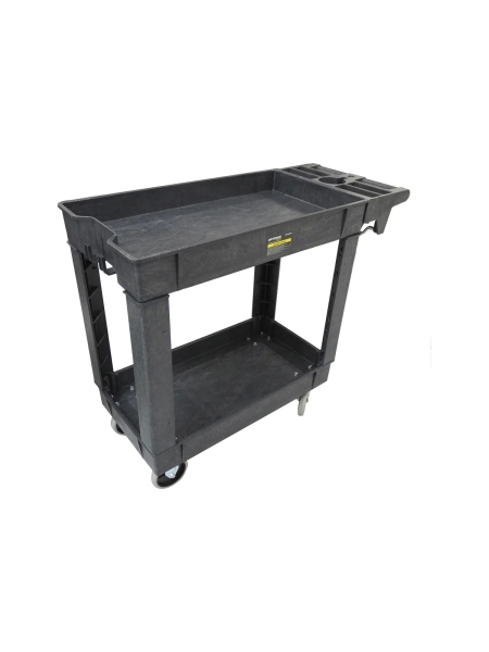 Тележка двухполочная открытая Optimus HD OPT-607S