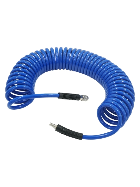 Шланг пневматический спиральный с БРС, 12 м, 10x14 мм Optimus OPT-7912