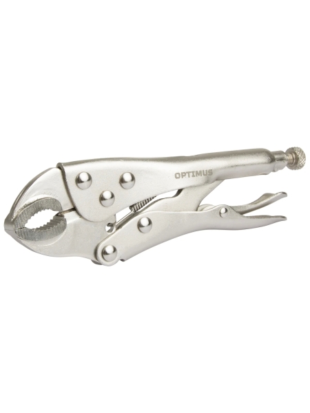 Зажимные клещи Optimus с изогнутыми губками 130 мм 11105