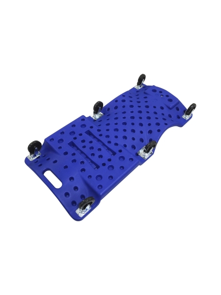 Лежак ремонтный подкатной Optimus синий HD OPT-40130B