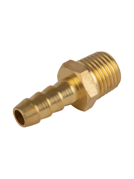 Штуцер пневматический елочка, внешняя резьба 1/4", 8 мм Optimus OPT-72008HHM